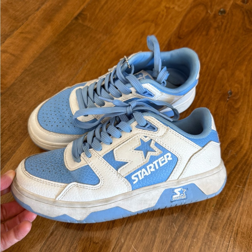 Girls sneakers starter brand 6M blue/ white